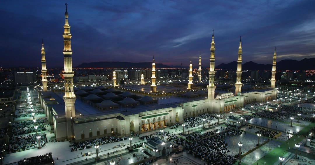 المسجد النبوي الشريف في المدينة المنورة